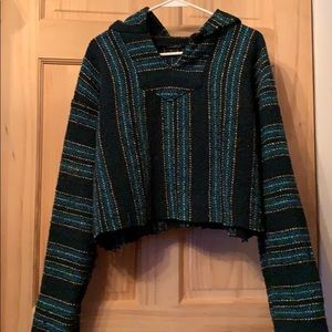Cropped Baja Hoodie/Drug Rug